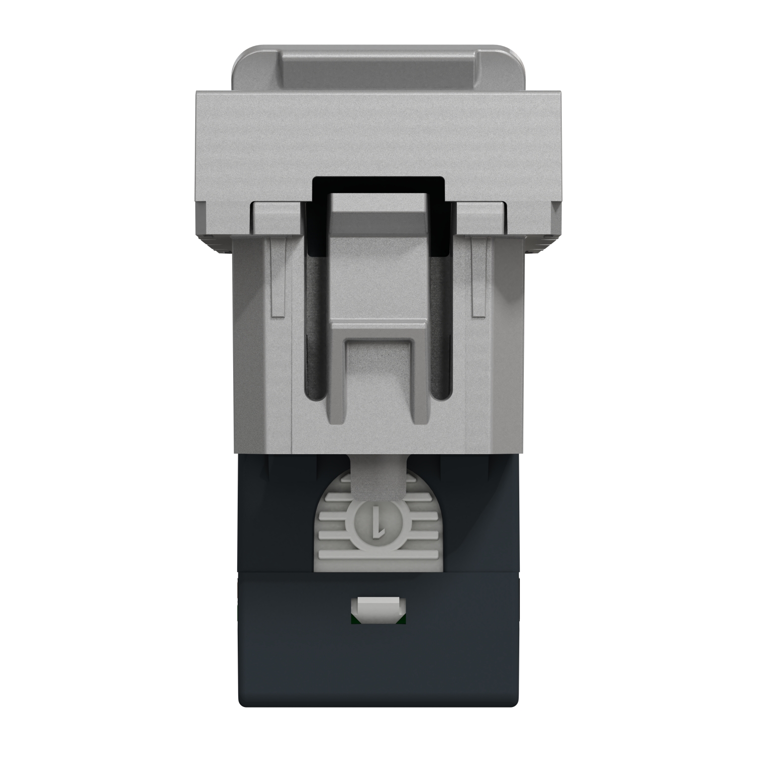 NU341430 - Data socket, New Unica, mechanism, RJ45, U/UTP  