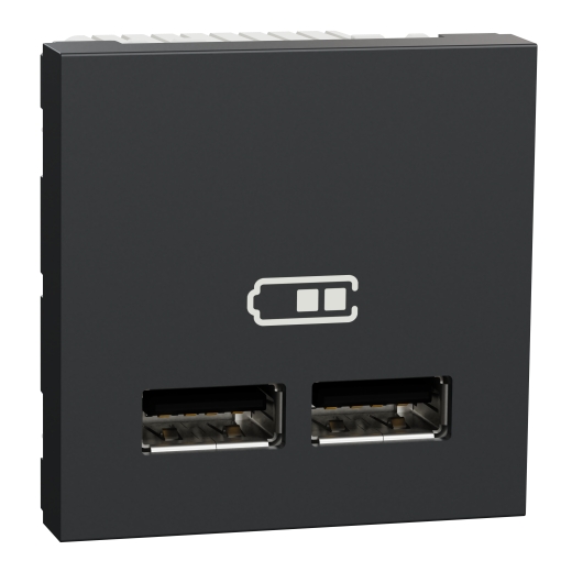Priza USB Noua Unica 2m 1A Antracit, NU341844, Schneider Electric - Schneider [1]