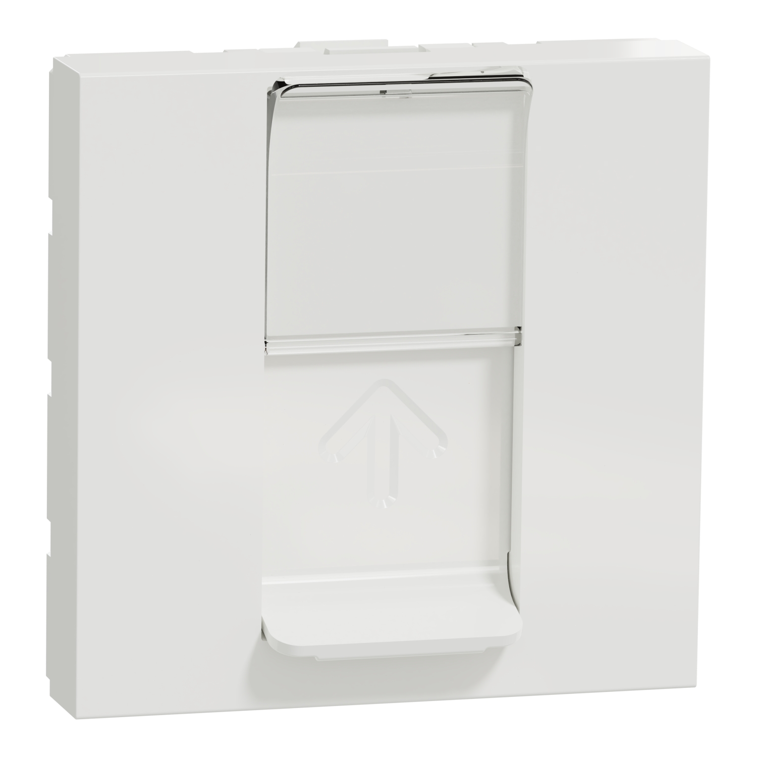 Utičnica RJ45 CAT6 FTP 2 modula bela