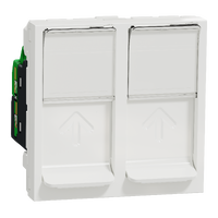  NU342618 NU342618 UTIČNICA DVOSTRUKA RJ45 CAT6 STP 2M BELA https://download.schneider-electric.com/files?p_Doc_Ref=ENVPEP1802010EN 