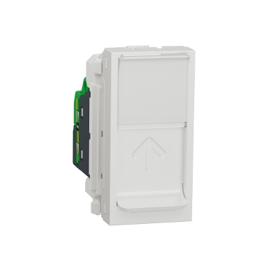 NU 1xRJ45 Cat6A FTP aljzat,1M,fehér NU344818