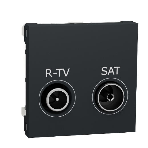 Priză R-TV/SAT Individuală Noua Unica 2m Antracit, NU345454, Schneider Electric - Schneider [1]