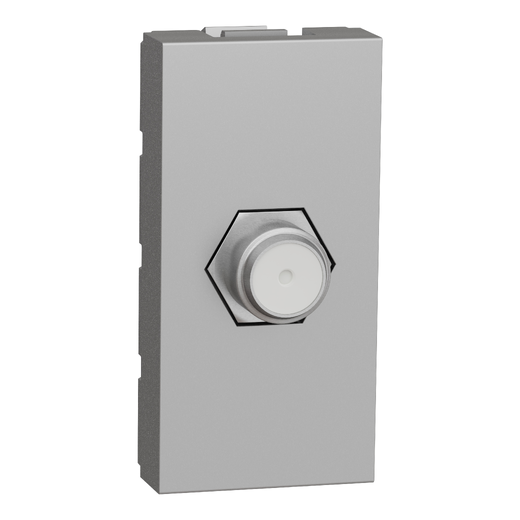 Priză TV Cablu Coaxial Noua Unica Tip F 1m Aluminiu, NU346830, Schneider Electric - Schneider [1]