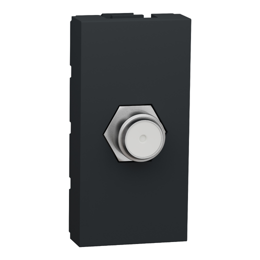 Priză TV Cablu Coaxial Noua Unica Tip F 1m Antracit, NU346854, Schneider Electric - Schneider [1]