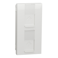  NU348218 NU348218 UTIČNICA DVOST. RJ45 CAT6 UTP 45X90 BELA https://download.schneider-electric.com/files?p_Doc_Ref=ENVPEP1802010EN 