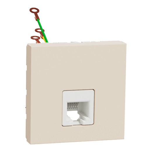 Priză Telefon RJ12 Noua Unica 2m Crem, NU349744, Schneider Electric - Schneider [1]