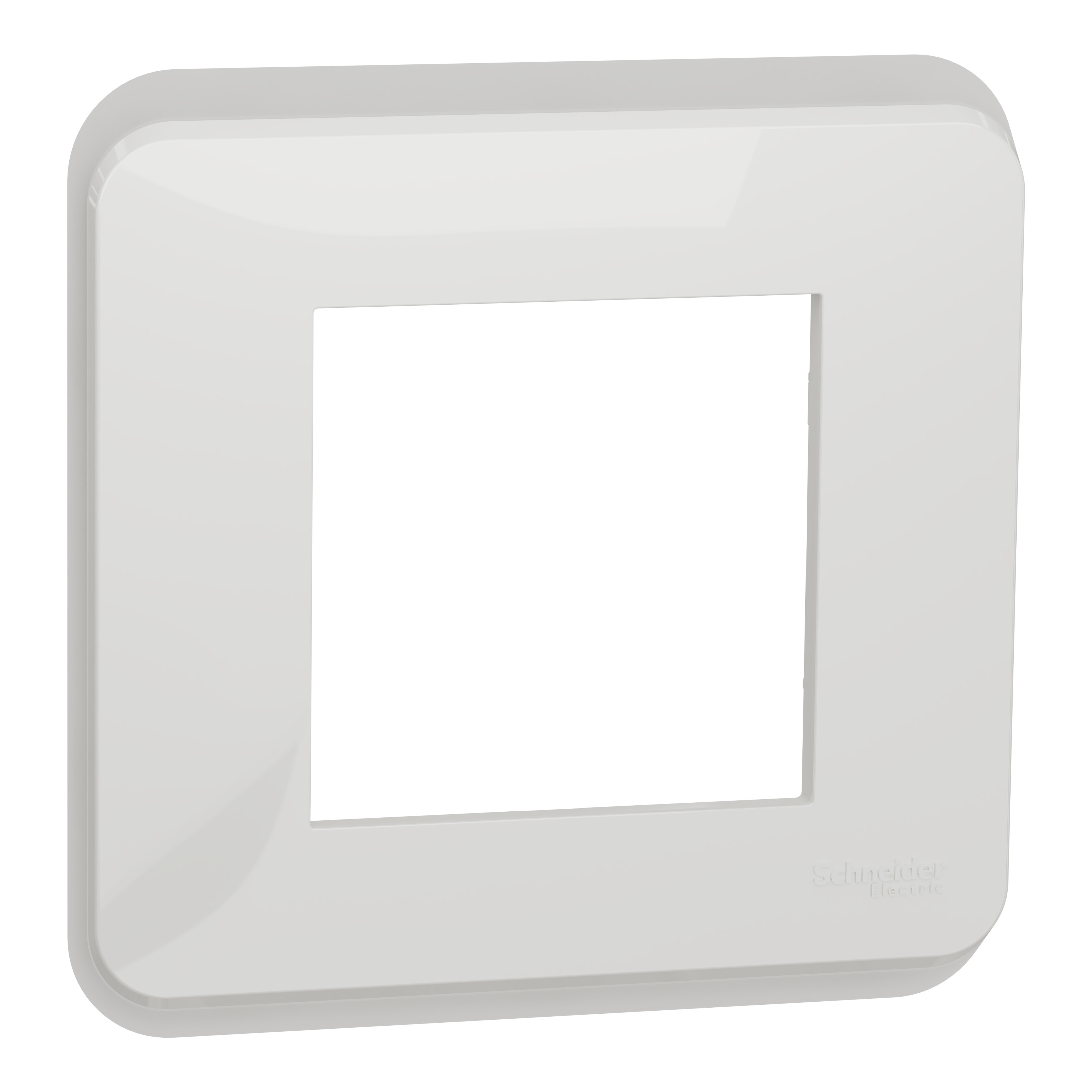 Plaque de finition Blanc 1P