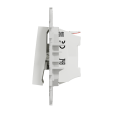 NU520618F Bouton-poussoir 10 A Unica, blanc, connexion rapide