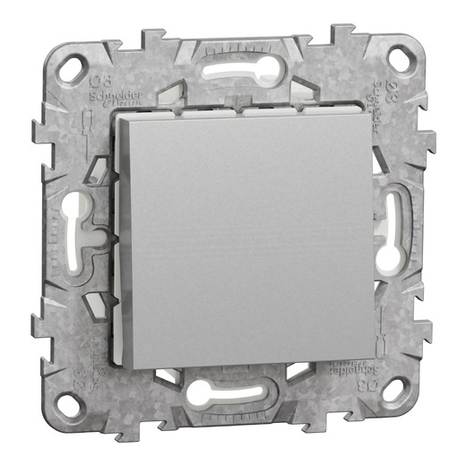 Intrerupător Noua Unica IP44 Aluminiu cu Suport Fixare , NU528230, Schneider Electric - Schneider [1]