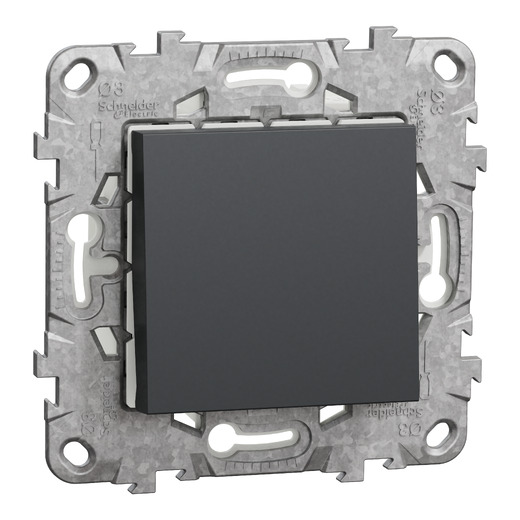 Intrerupător Noua Unica IP44 Antracit cu Suport Fixare , NU528254, Schneider Electric - Schneider [1]