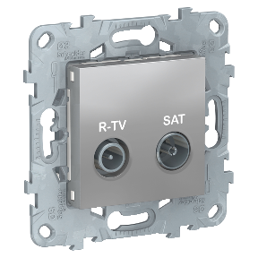 New Unica - R-TV/SAT - individual - 2 m - aluminium