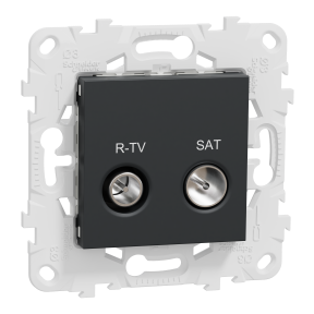 New Unica - R-TV/SAT - individual - 2 m - anthracite