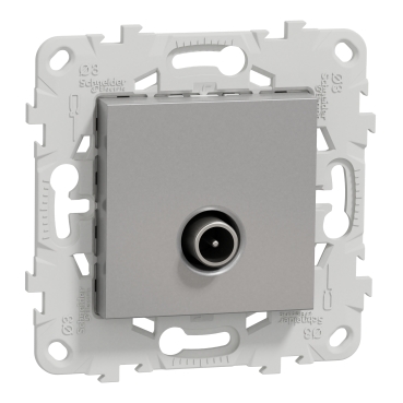NU546230 TV Socket New Unica Mechanism With Fixing Frame 2 Modules nu546230-tv-socket-new-unica-mechanism-with-fixing-frame-2-modules