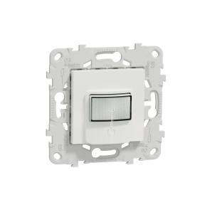 New Unica - Motion sensor with push button integrated and relay - white (Z)
