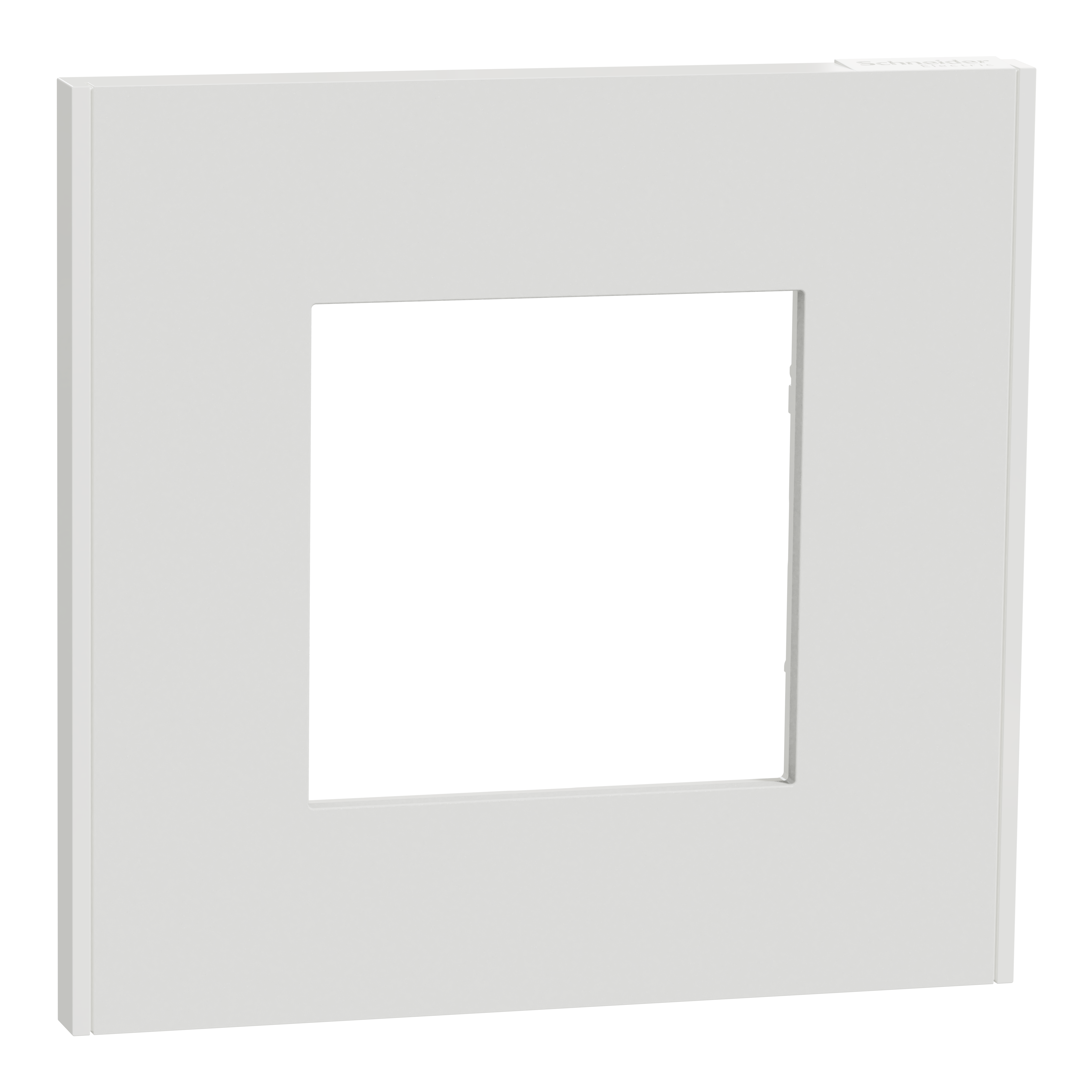 Unica D plaq blanc 1P