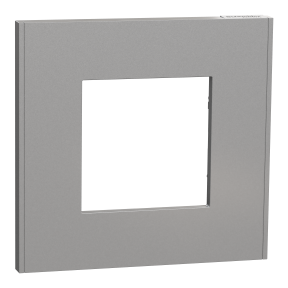 Unica Déco Essentielle - Plaque de finition - Aluminium  - 1 poste