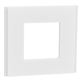 Unica Déco Signature - Plaque de finition - Blanc neige - 1P