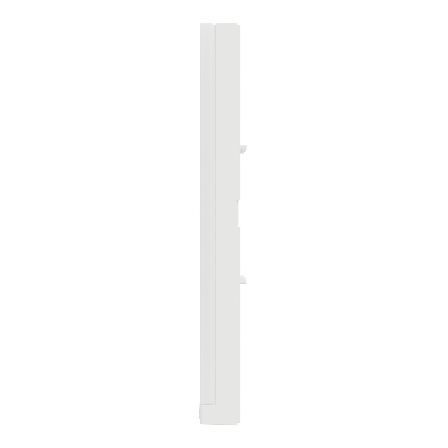 NU610389 - Cover frame, New Unica, 3 modules, translucide white 