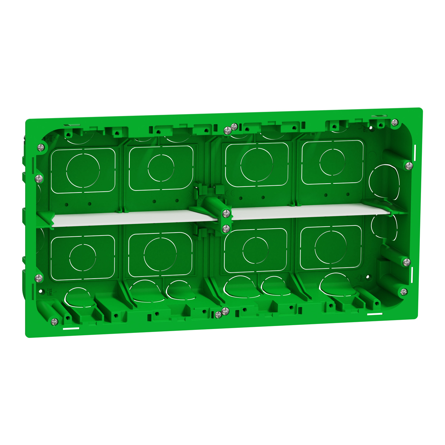 2x10 modula ugradna kutija