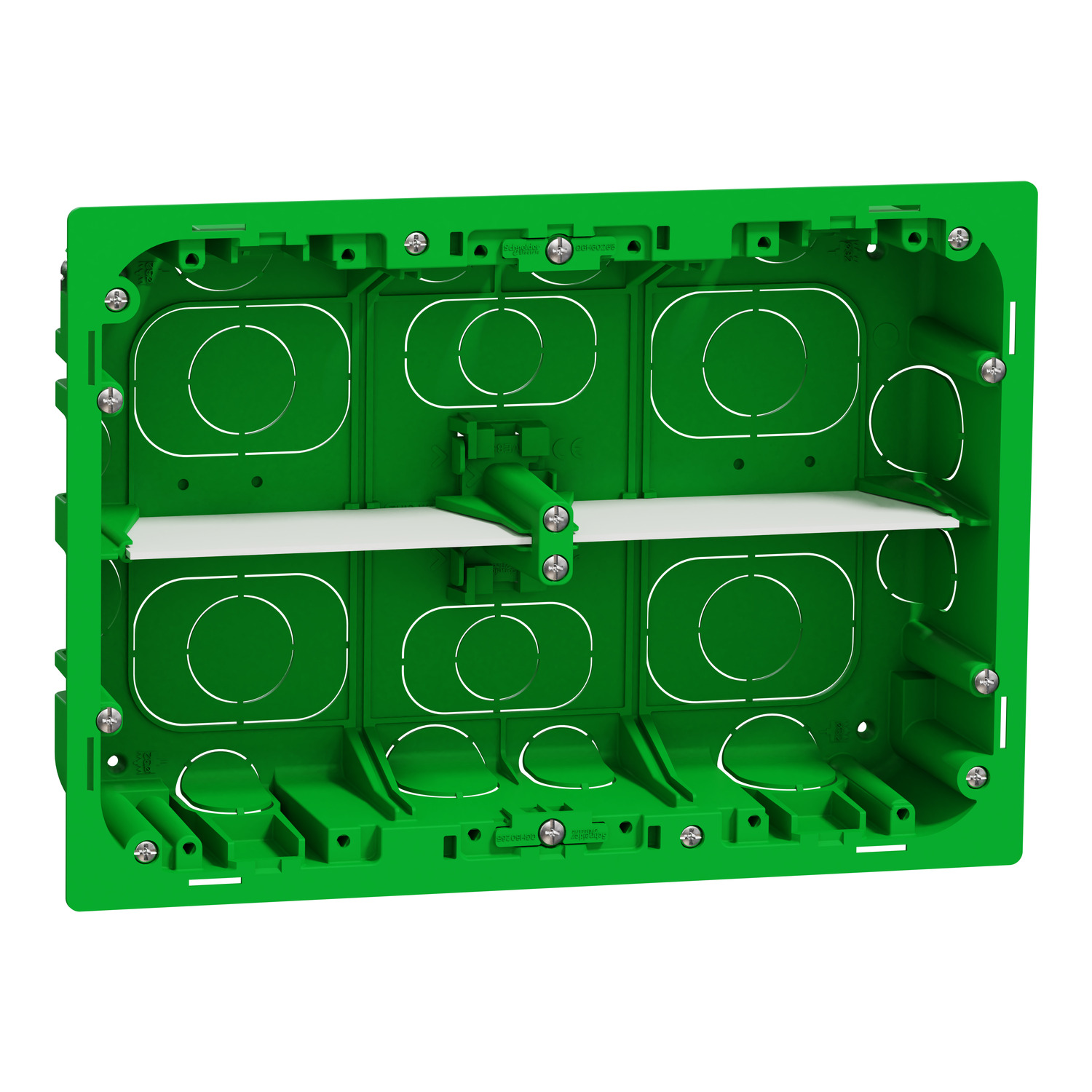 2x8 modula ugradna kutija