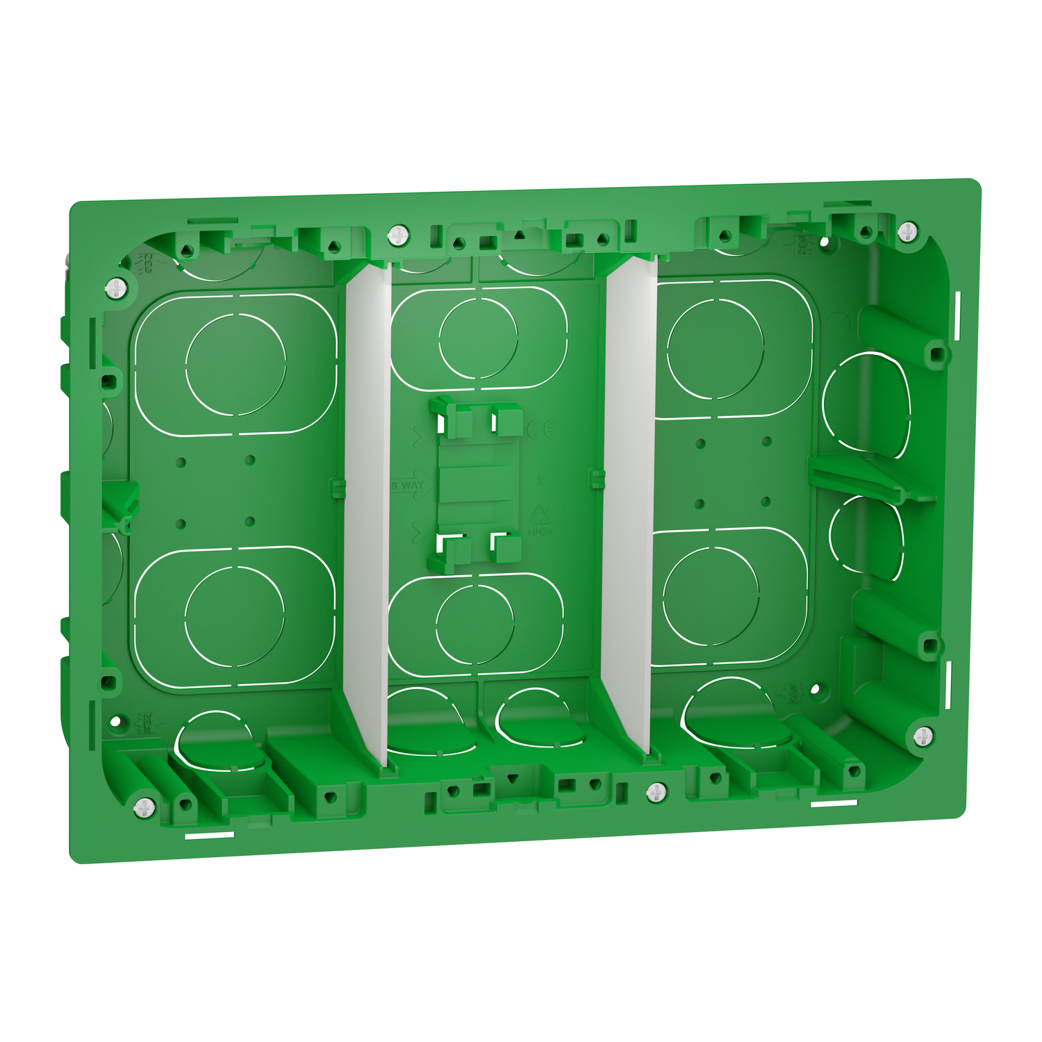 Ugradna kutija za 3 kolone