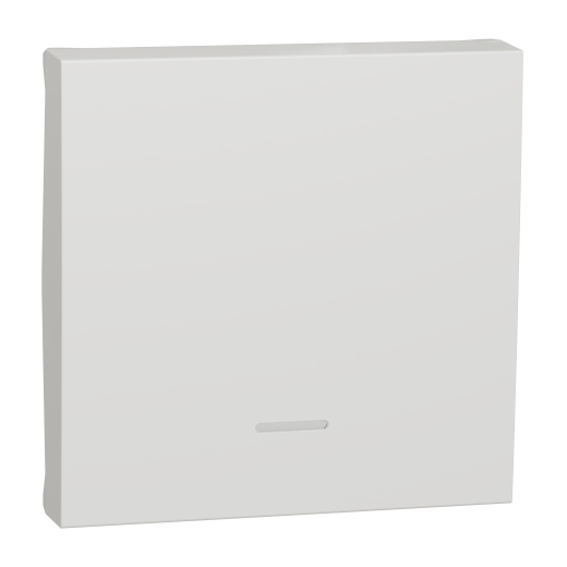 Clapeta Intrerupător Noua Unica 2m Alb Antibacterian cu Indicator Luminos, NU920020N, Schneider Electric - Schneider [1]