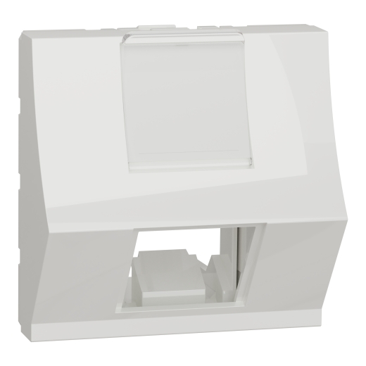 Capac Priză Inclinată RJ45 Noua Unica 2m Alb , NU940718, Schneider Electric - Schneider [1]