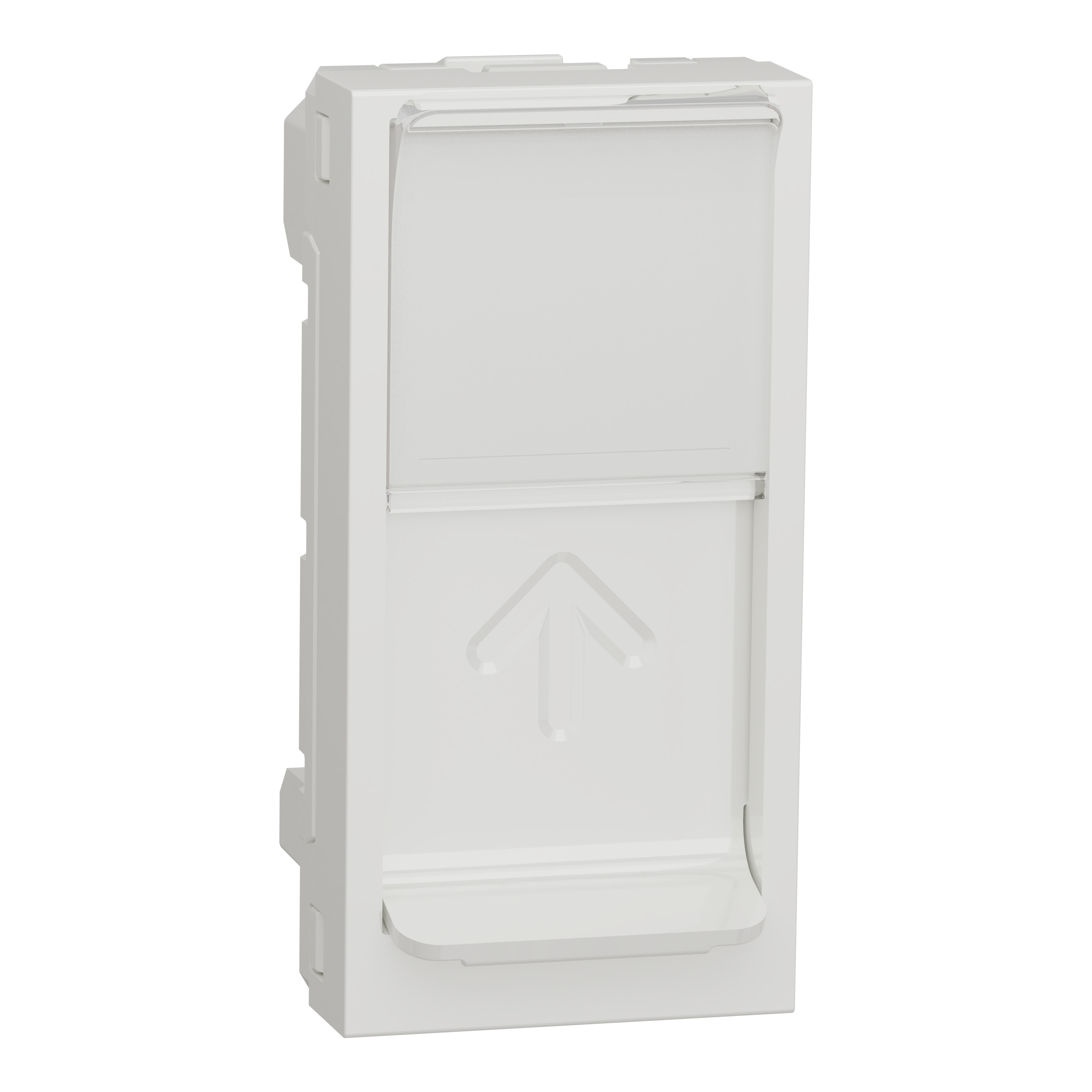 Prise 1 RJ45 S-One 1m Blanc