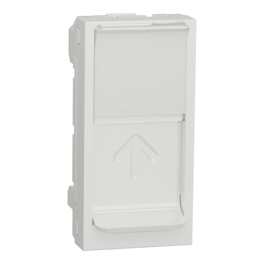 Capac Priză RJ45 Noua Unica 1m Alb , NU941018, Schneider Electric - Schneider [1]