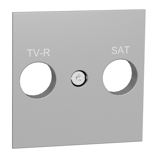 Capac Priză R-TV/SAT Noua Unica Aluminiu , NU944130, Schneider Electric - Schneider [1]