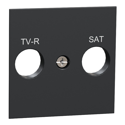 Capac Priză R-TV/SAT Noua Unica Antracit , NU944154, Schneider Electric - Schneider [1]