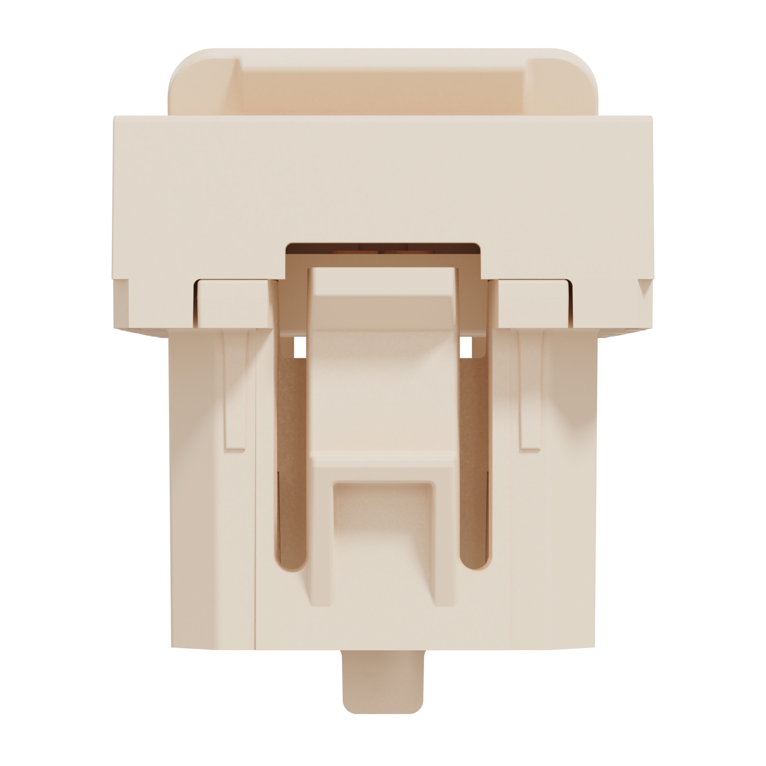 NU946044 - Central plate, New Unica, for RJ45, keystone/systimax, 1 ...