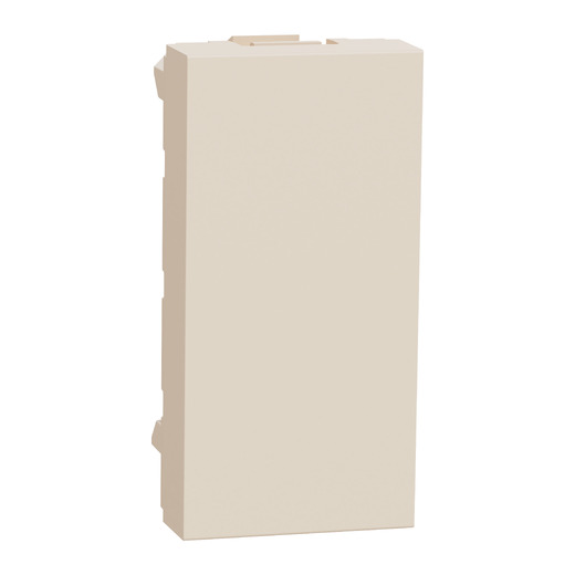 Obturator Noua Unica 1m Crem , NU986544, Schneider Electric - Schneider [1]