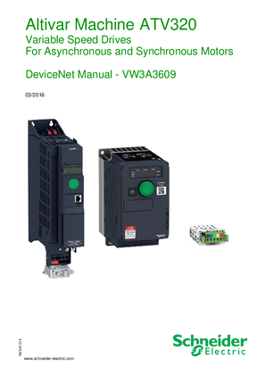 ATV320 DeviceNet Manual : VW3A3609