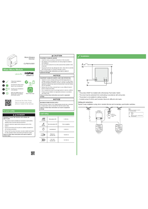 Wiser Micro Module Dimmer Instructions