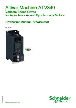 ATV340 DeviceNet Manual : VW3A3609