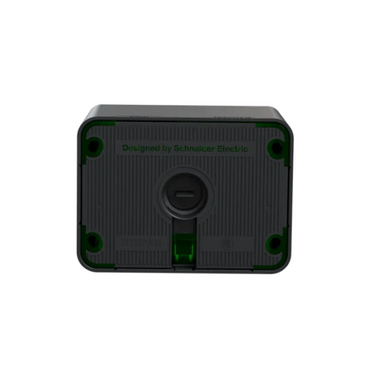 Switched socket outlet, Iconic Outdoor, horizontal, Twin, 10 A, 250 V, Black