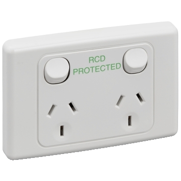 Clipsal 2000 Series Socket RCD/PR In GR(4mm) Socket RCD/PR In GR(4mm)