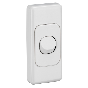 Clipsal 2000 Series Flush Switches Architrave Size, Switch 1 Gang ,250V, 10A