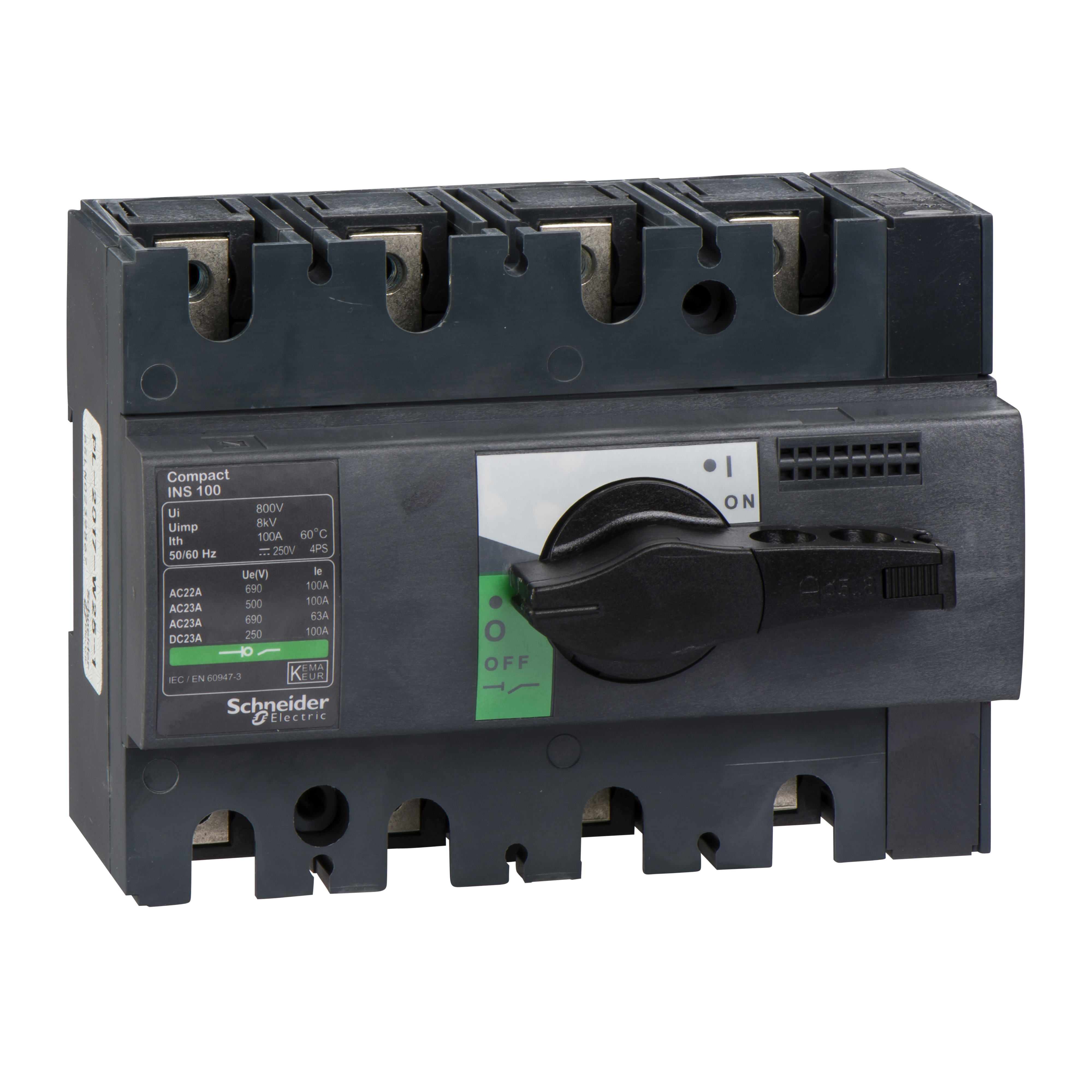 Schneider Electric INS100 4P 100A