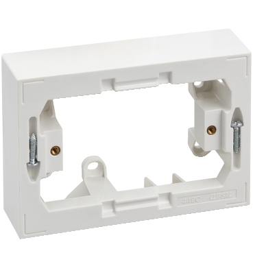 Standard Series, Single Gang Mounting Block Suits Modena/Strato (34mm Deep)