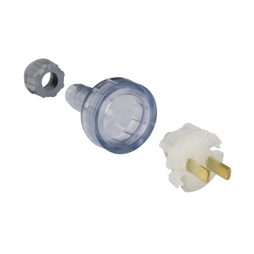 Standard Series, Plug Top, Straight, 2 Parallel PIN, 125V, 10A