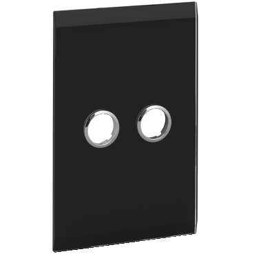 Glass Fascias Only For C-Bus Saturn Wall Switch Range, 2 Button