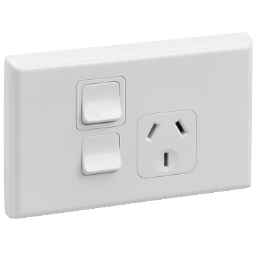 SINGLE SOCKET AND EXTRA SWITCH