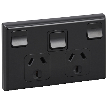 DOUBLE SOCKET AND EXTRA SWITCH