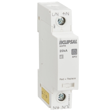 Clipsal Resi MAX, Surge Protection Device (SPD), 1P Imax 20 KA