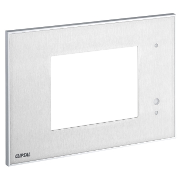 C-Bus Fascia, MKII Touchscreen, Brushed, Stainless Steel