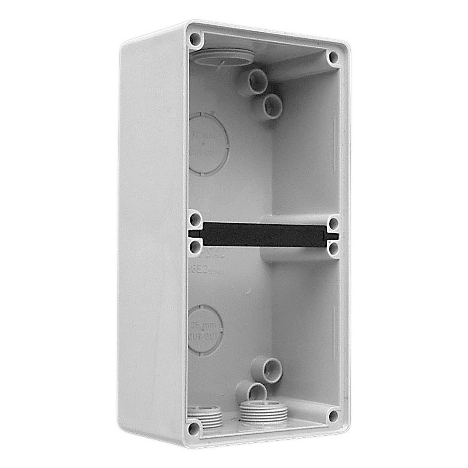 PDL 56 Series - Enclosure 2-Gang 1x25mm 1x32mm IP66 - Grey