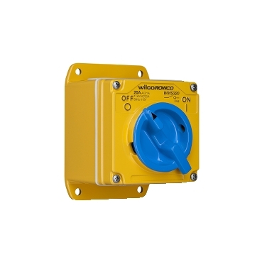 Metal Clad Switch, Double Pole, 10A, 240V, Made Of Cast Aluminium