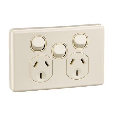 SOCKET SWT TWIN E-REM-SW